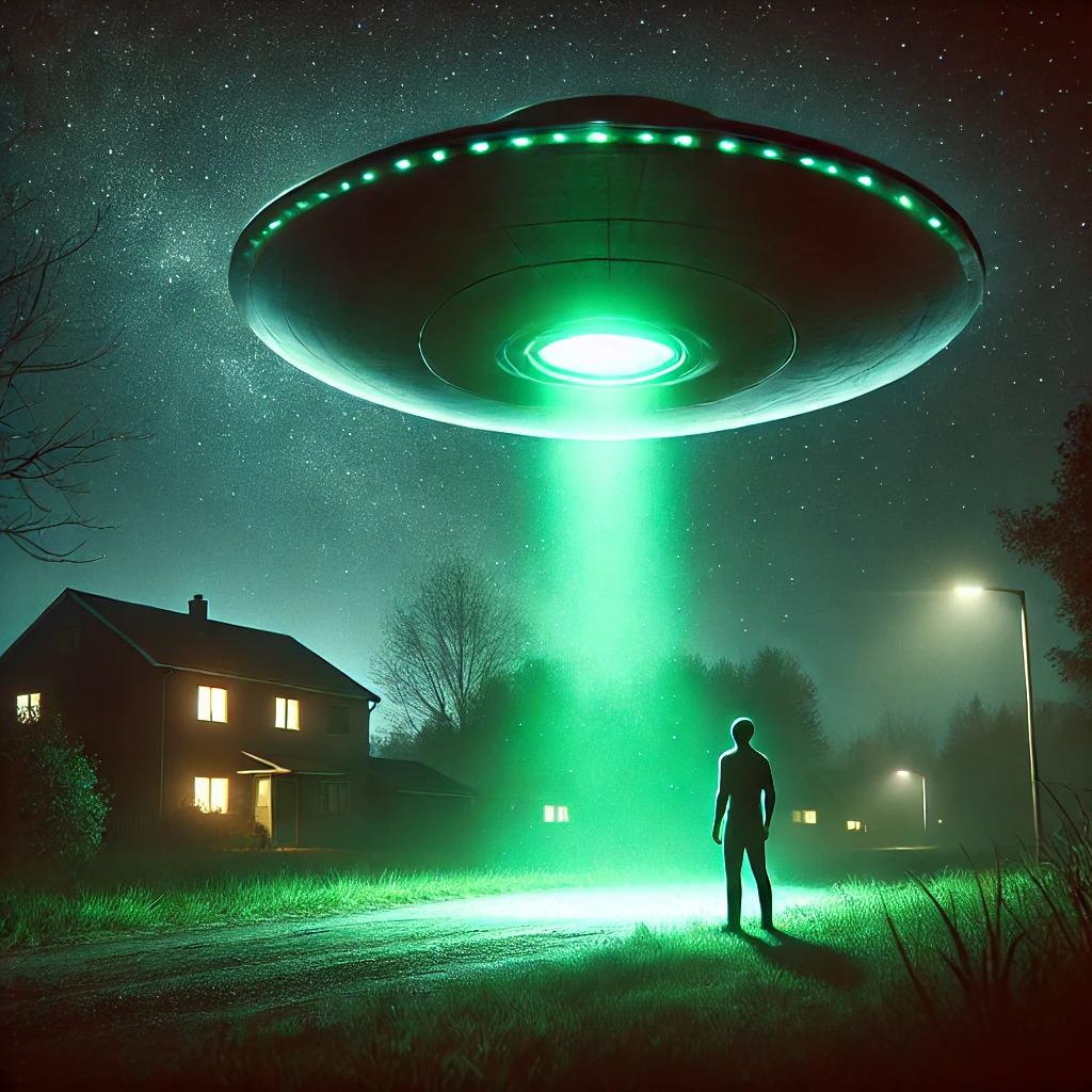 Green Lights UFO Abduction